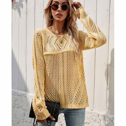 Farrah Woven Knitwear Sweater