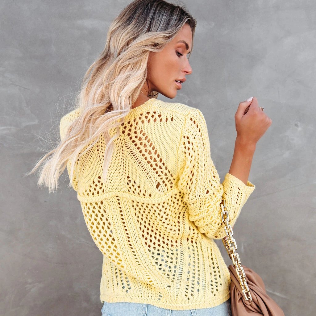 Farrah Woven Knitwear Sweater